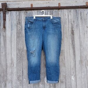 NYDJ Your Daughter Jeans Womens Sz 22W Lift Tuck‎ Technology Leanne Boyfriend